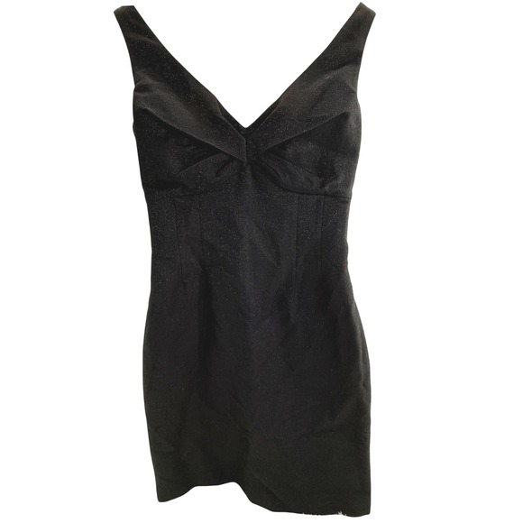 Paul Smith Black Label Italian Mini Dress‎ Small 42 Chic Party Cocktail Glam LBD - Picture 1 of 14